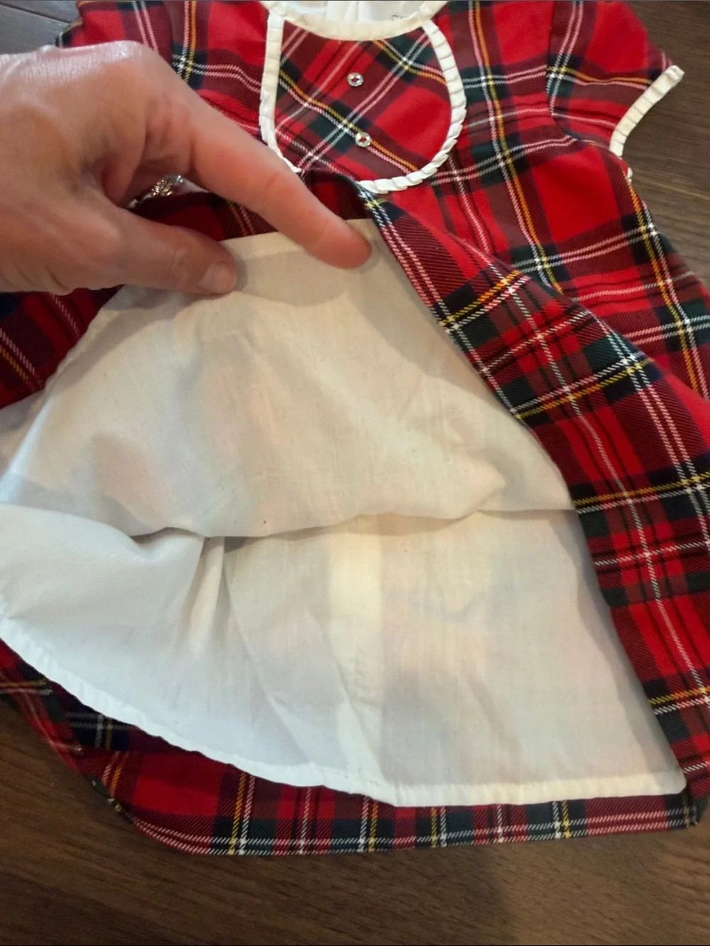 Mayoral Christmas Plaid Toddler Girl Dress Size 18 Months / 86cm - C36-202